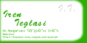 iren teglasi business card